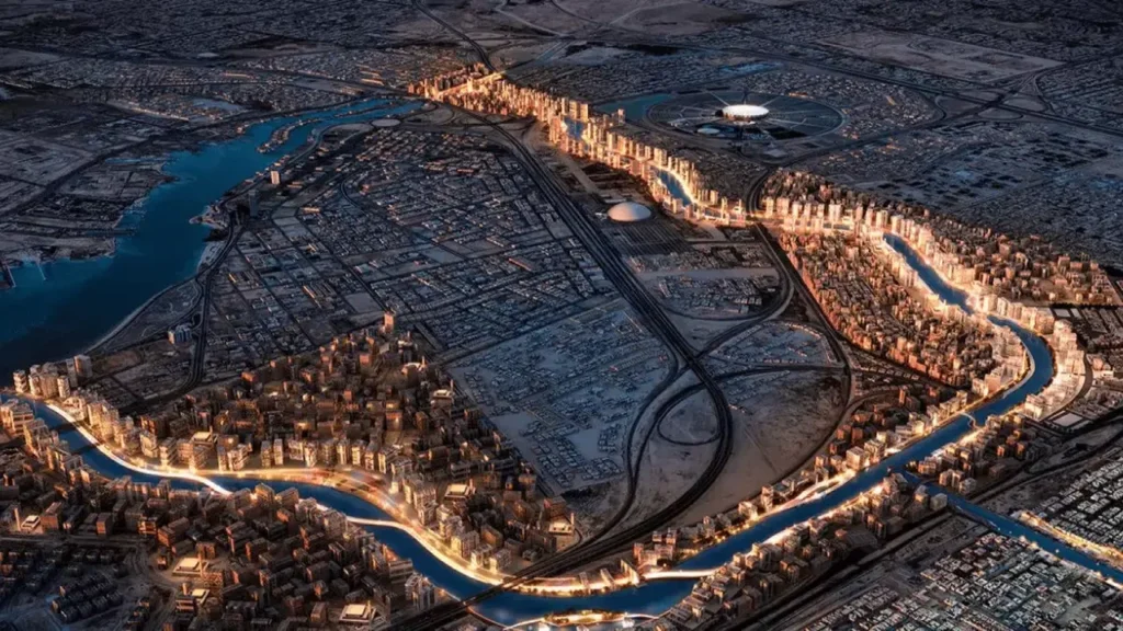 أنهار عملاقة.. مقاطع توثق جريان تدفقات مائية ضخمة بين جبال السعودية